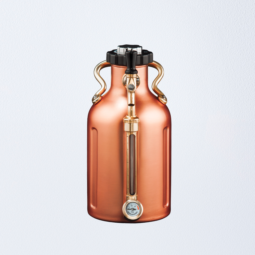 uKeg 64
uKeg 64(ユーケッグ64)は、クラフトビールやカクテルを保管するための容器です。容量は64オンス(約1.9リットル)で、耐圧性能があり、鮮度を保つためにガス圧を調整できる機能が備わっています。高品質なステンレススチール製で、持ち運びに便利な取っ手も付いています。uKeg 64は、ビール愛好家やホームバーテンダーにとって理想的な選択です。