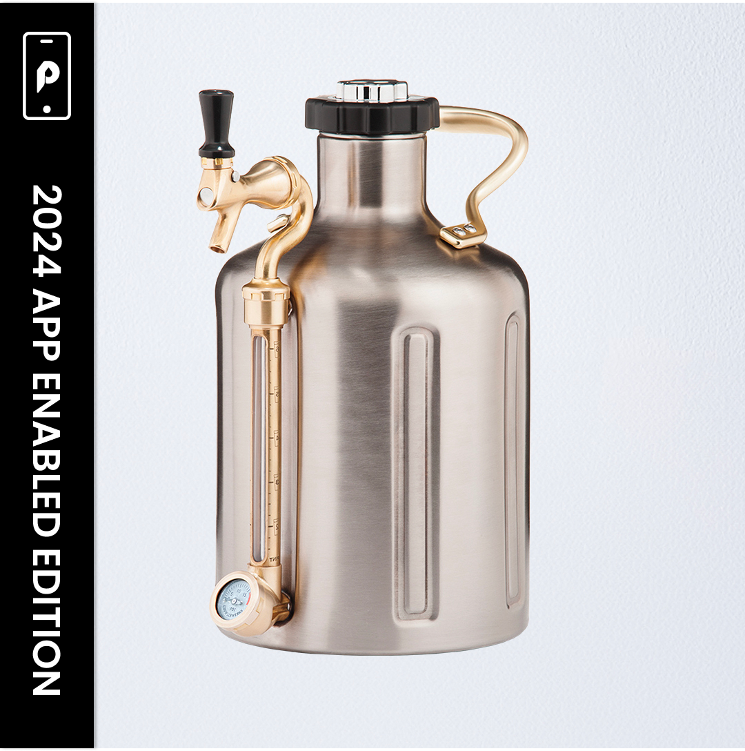 uKeg 128 Carbonated Growler with Tap | 2024 App-Enabled